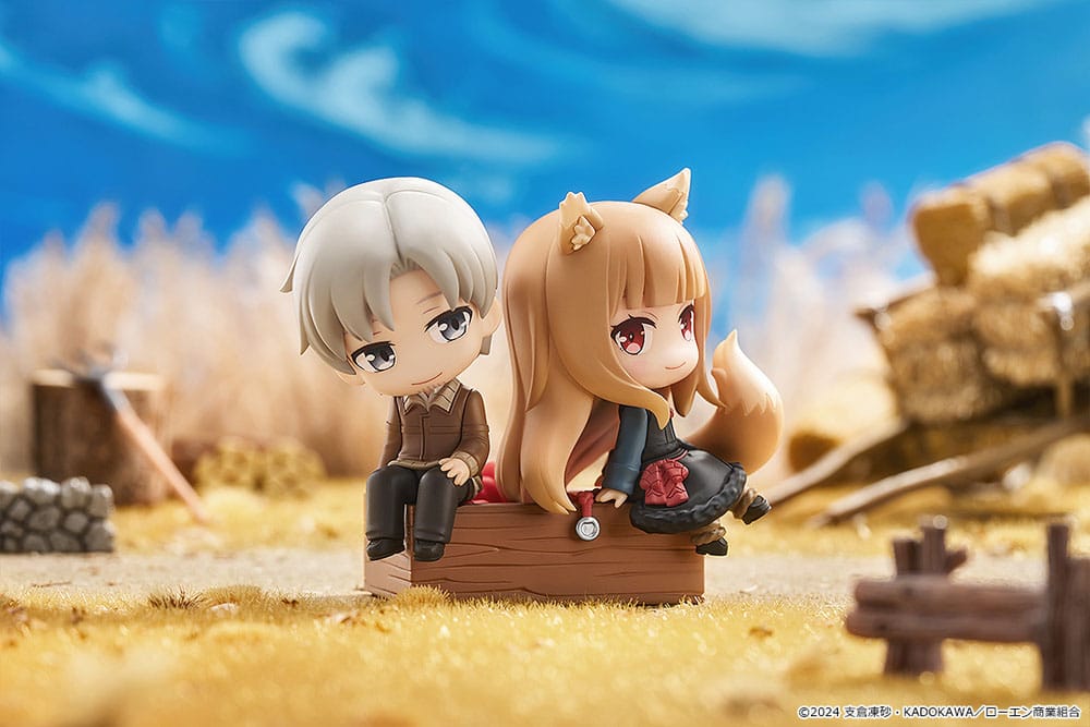 [PREORDINE] Spice and Wolf: Mini Figure Lawrence & Holo 8 cm - Good Smile Company - Mini-figurine