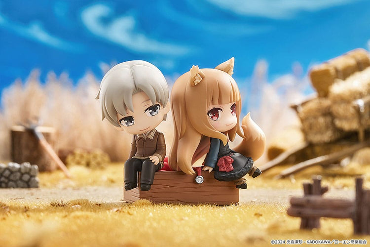 [PREORDINE] Spice and Wolf: Mini Figure Lawrence & Holo 8 cm - Good Smile Company - Mini-figurine