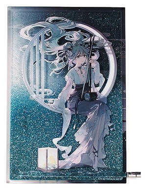 [PREORDINE] Character Vocal Series: Hatsune Miku Glitter Acrylic Block - Han Gong Qiu Yue Ver. 15cm - Good Smile Company - Statue
