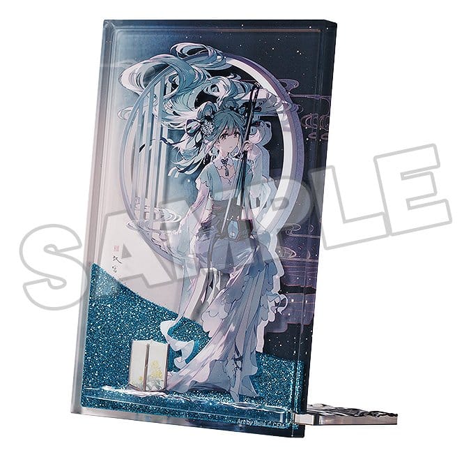 [PREORDINE] Character Vocal Series: Hatsune Miku Glitter Acrylic Block - Han Gong Qiu Yue Ver. 15cm - Good Smile Company - Statue