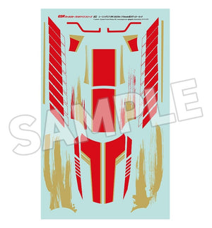[PREORDINE] Set Adesivi Hatsune Miku GSR Character Customization per Auto RC 1/10 Racing Miku SPA 2025 Ver. - Good Smile Racing - Toppe e adesivi
