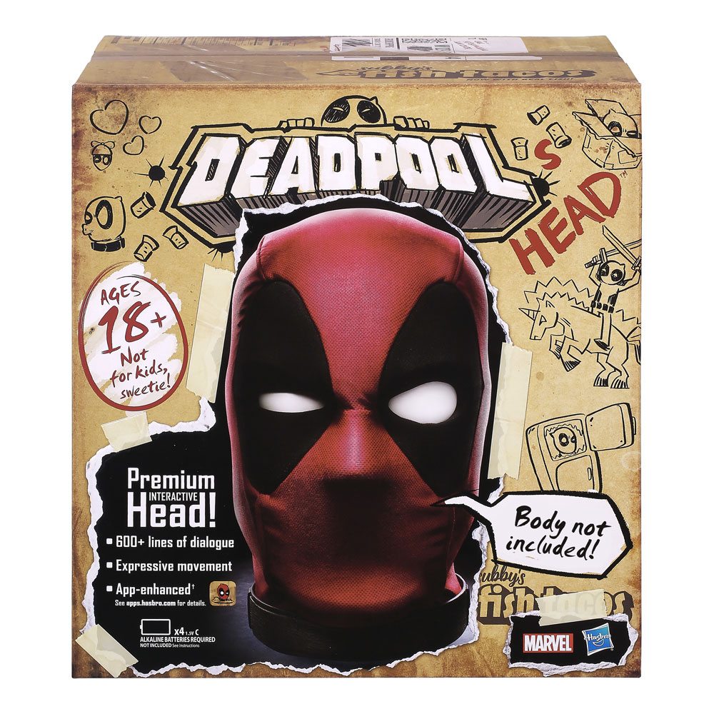 DEADPOOL - Premium Interactive Head (UK)