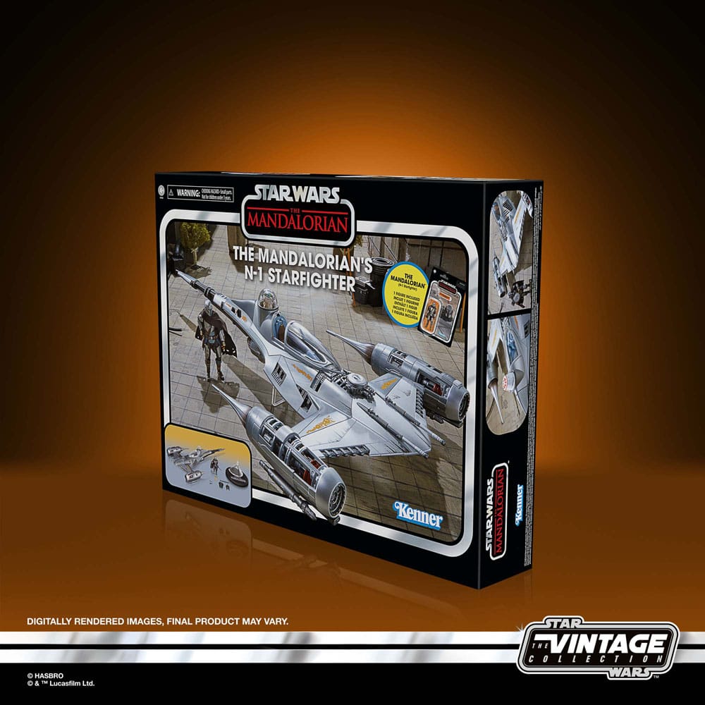 THE MANDALORIAN - N-1 Starfighter - Figure Vintage Collection 10cm