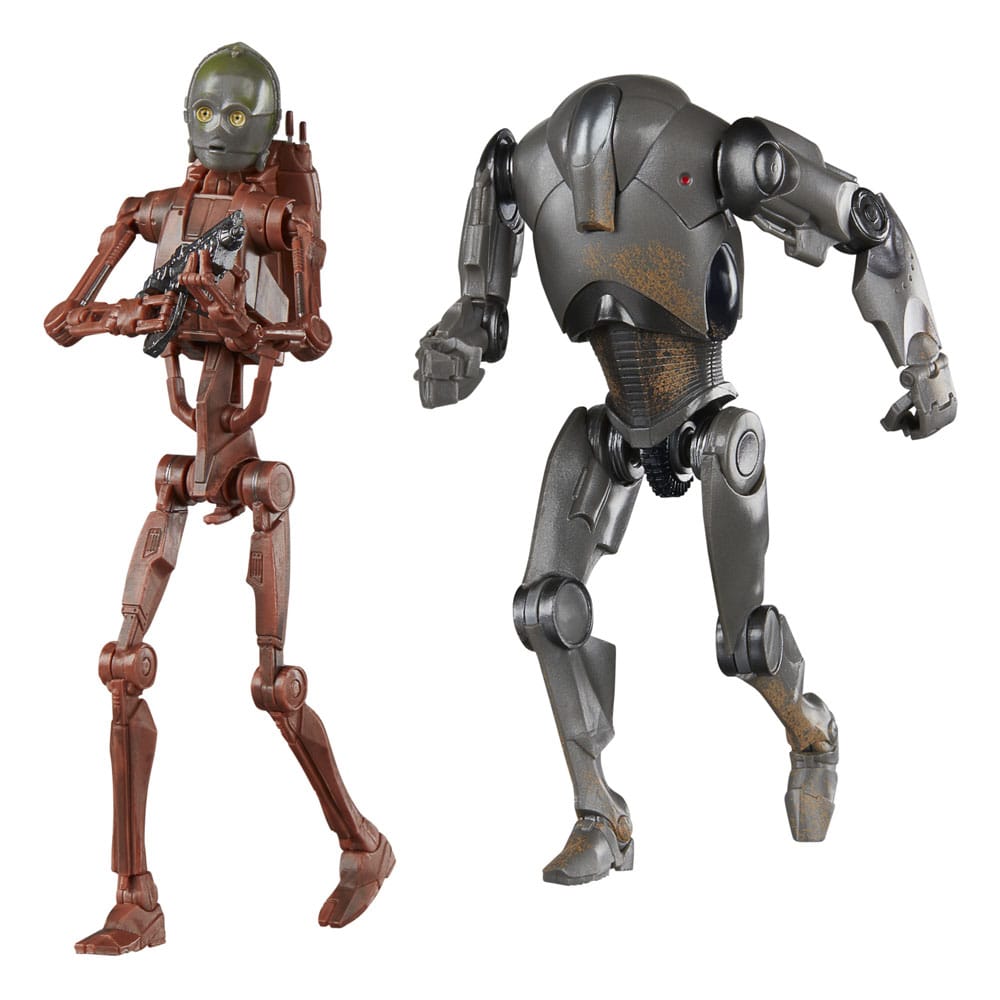 STAR WARS - C-3PO Battle Droid Body & Super Battle Droid - Black Serie