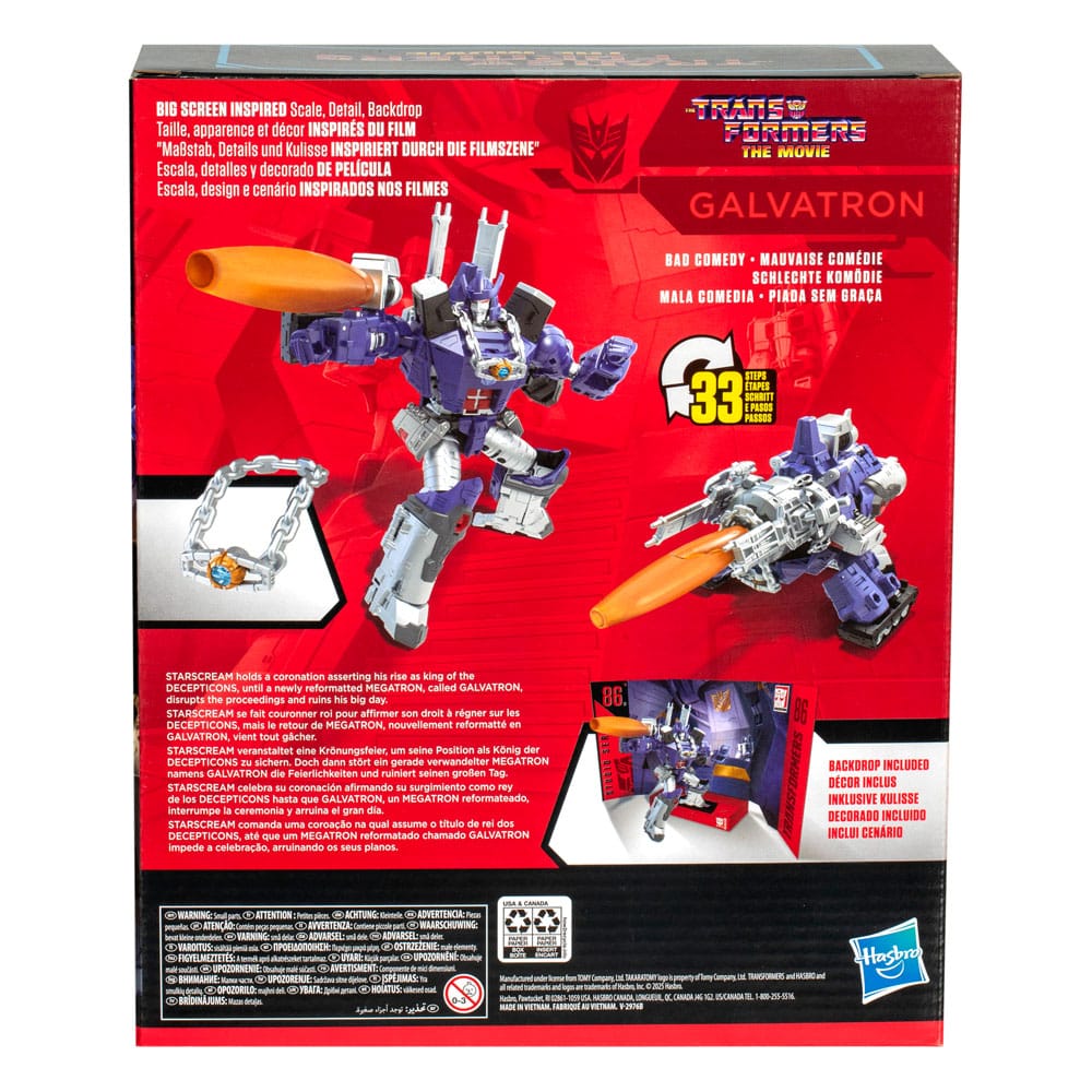 TRANSFORMERS - Galvatron - Figure Studio Series Leader Class 21cm