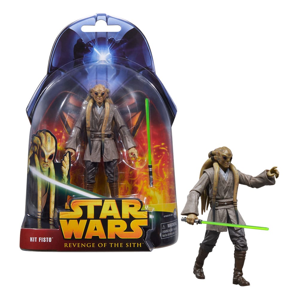 STAR WARS 3 - Kit Fisto - Figure Black Series 15cm