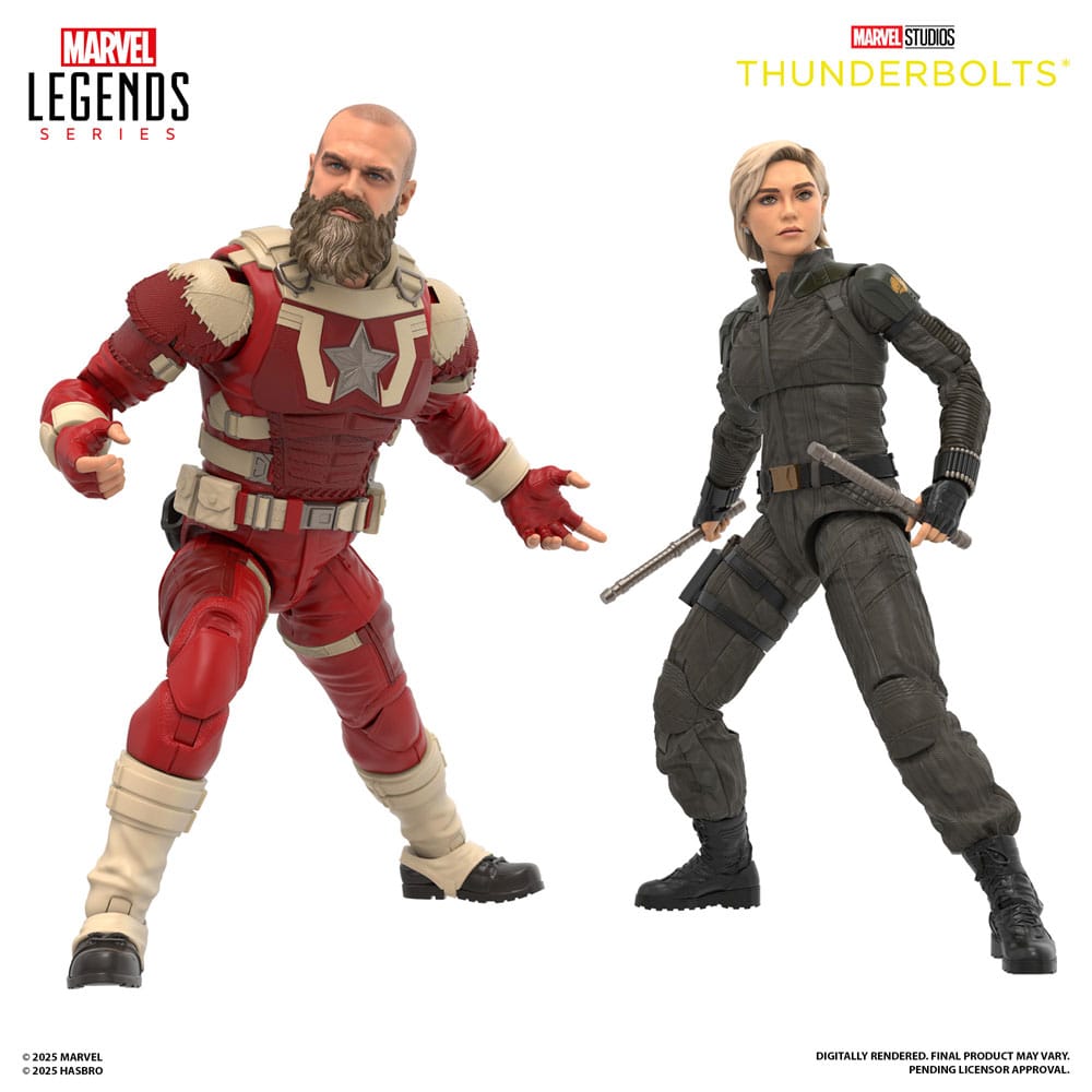[PREORDER] THUNDERBOLTS - Yelena Belova & Red Guardian -Figure Legend Series 15cm