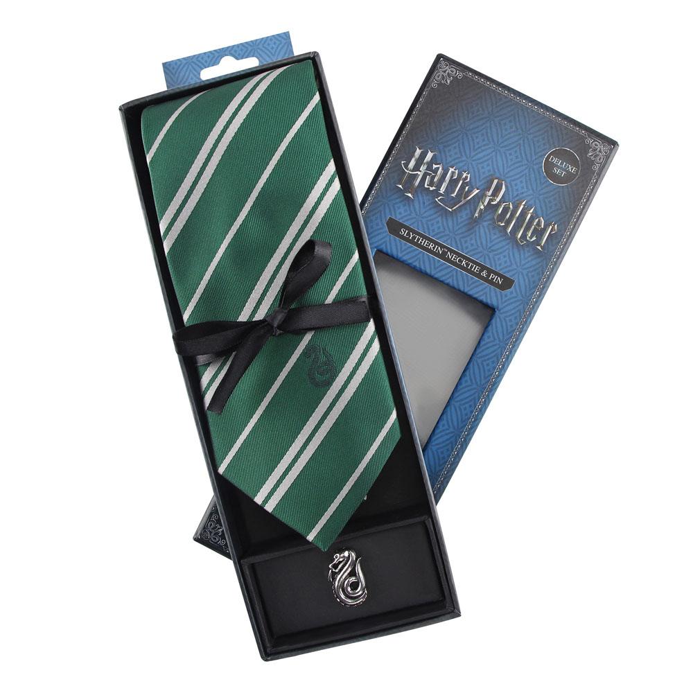 Cravatta Slytherin Harry Potter Deluxe Box - Cinereplicas - Cinereplicas - Cravatte