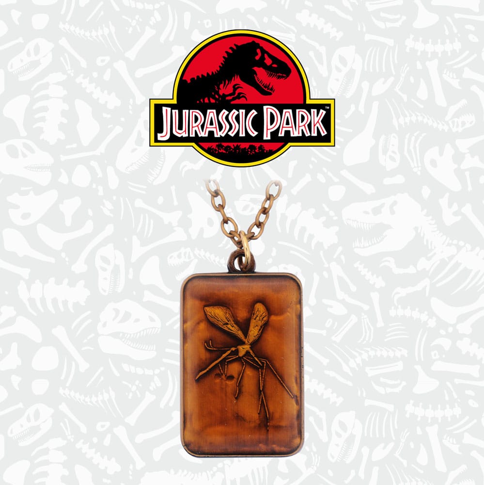 [PREORDER] Jurassic Park Replika Necklace with amber pendant Limited Edtiton