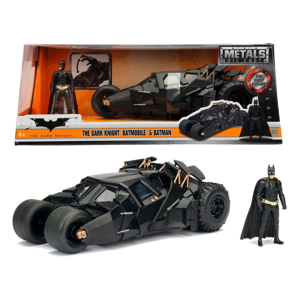 [PREORDER] DC Comics Diecast Model 1/24 Batman The Dark Knight Batmobile