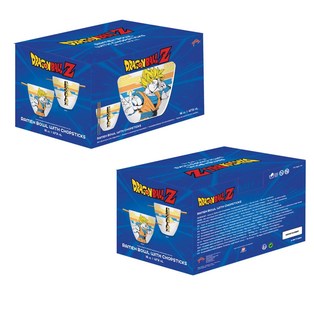 [PREORDER] Dragon Ball Z Ramen Bowl with Chopsticks Goku 473 ml