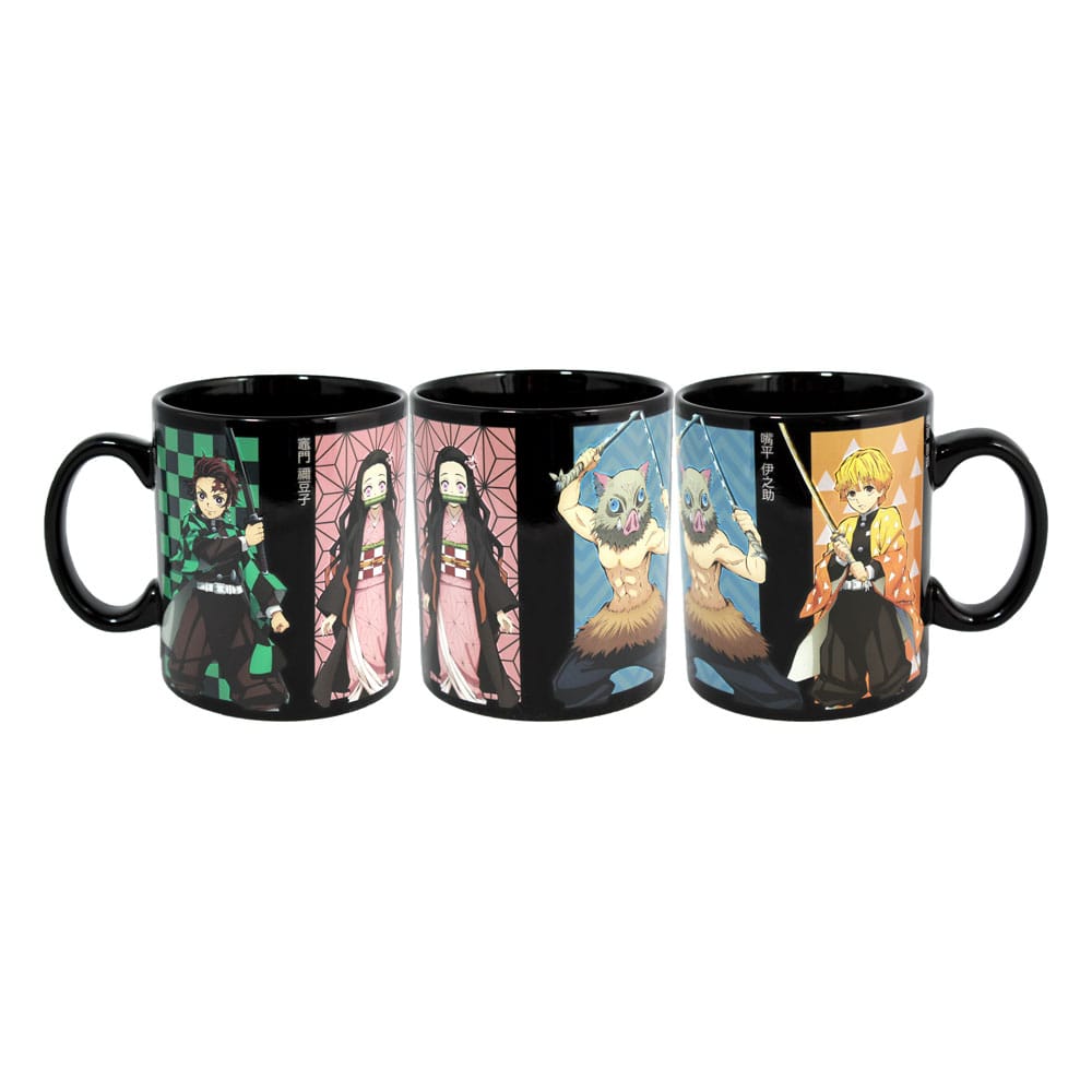 [PREORDER] Demon Slayer Heat Change Mug Groupe 473 ml