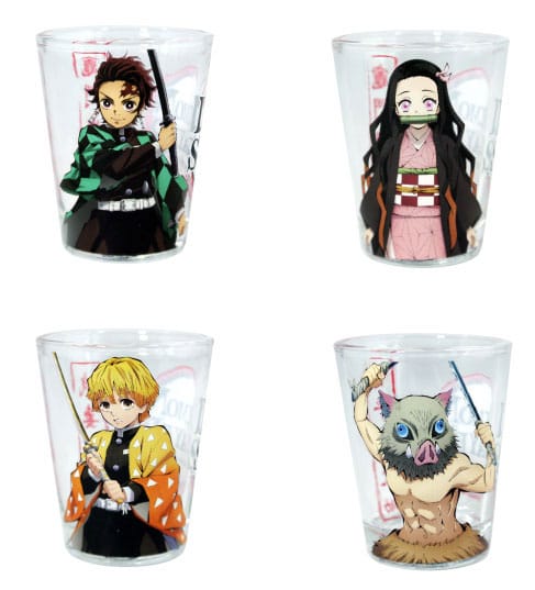 [PREORDER] Demon Slayer Shot Glasses 4-Pack Group 59 ml
