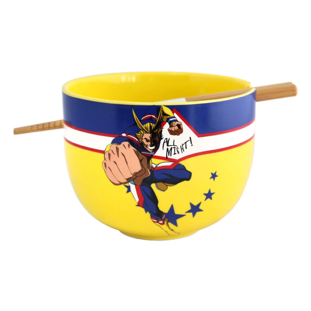 [PREORDER] My Hero Academia Ramen Bowl with Chopsticks All Might 414 ml