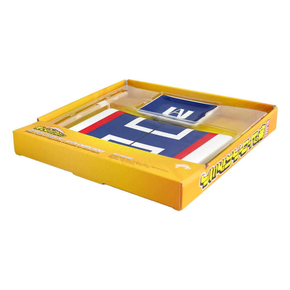[PREORDER] My Hero Academia Ceramic Sushi Set with Chopsticks UA