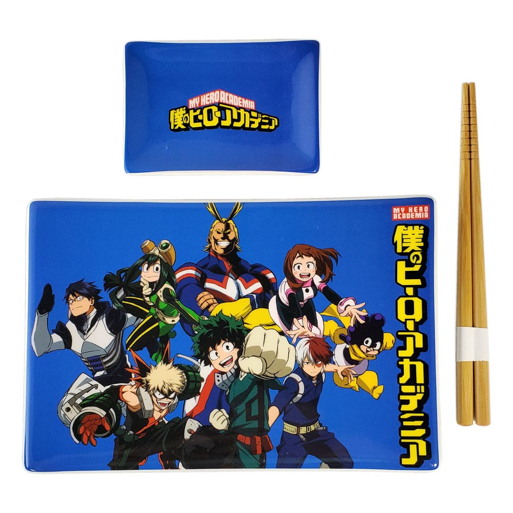 [PREORDER] My Hero Academia Ceramic Sushi Set with Chopsticks Classe 1-A