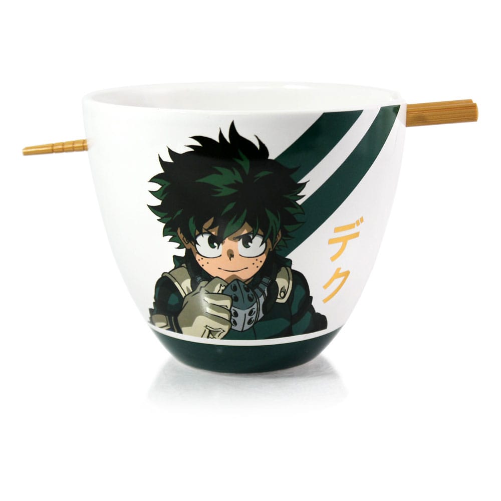 [PREORDER] My Hero Academia Ramen Bowl with Chopsticks Izuku Midoriya 473 ml