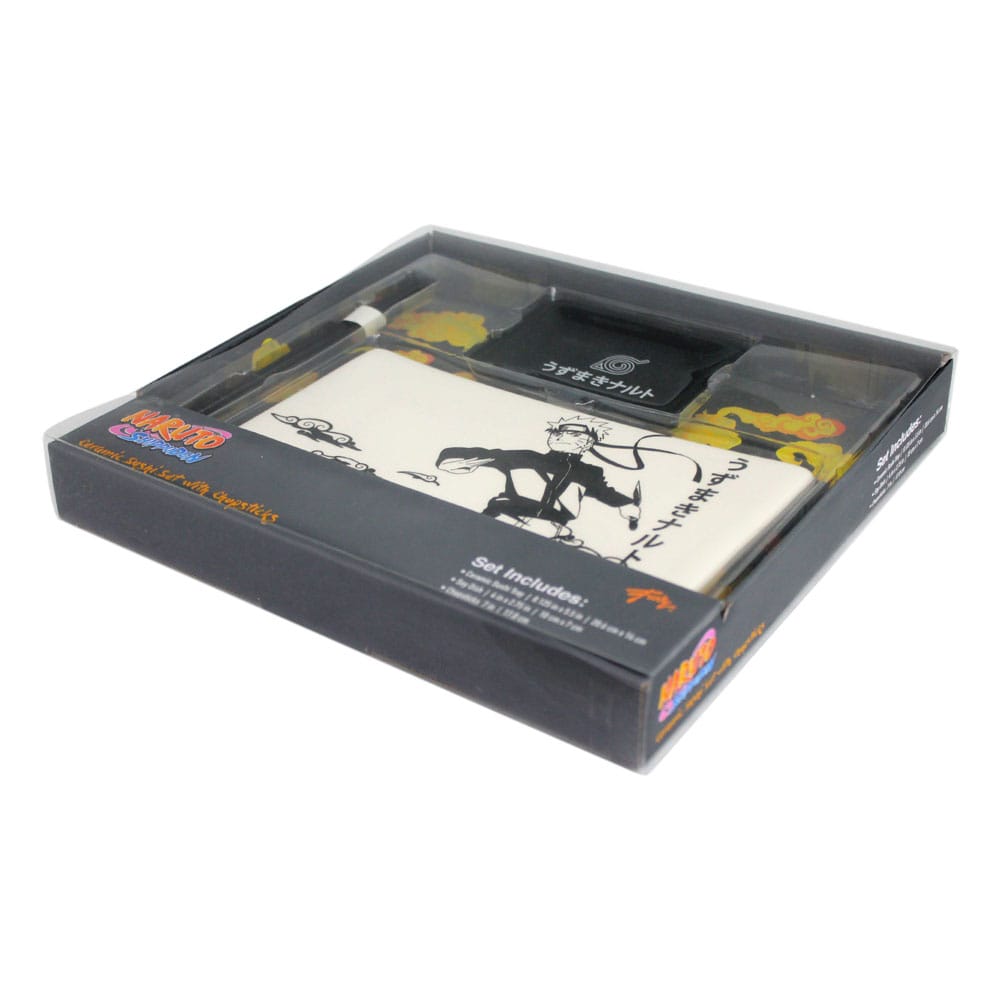 [PREORDER] Naruto Shippuden Ceramic Sushi Set with Chopsticks Naruto