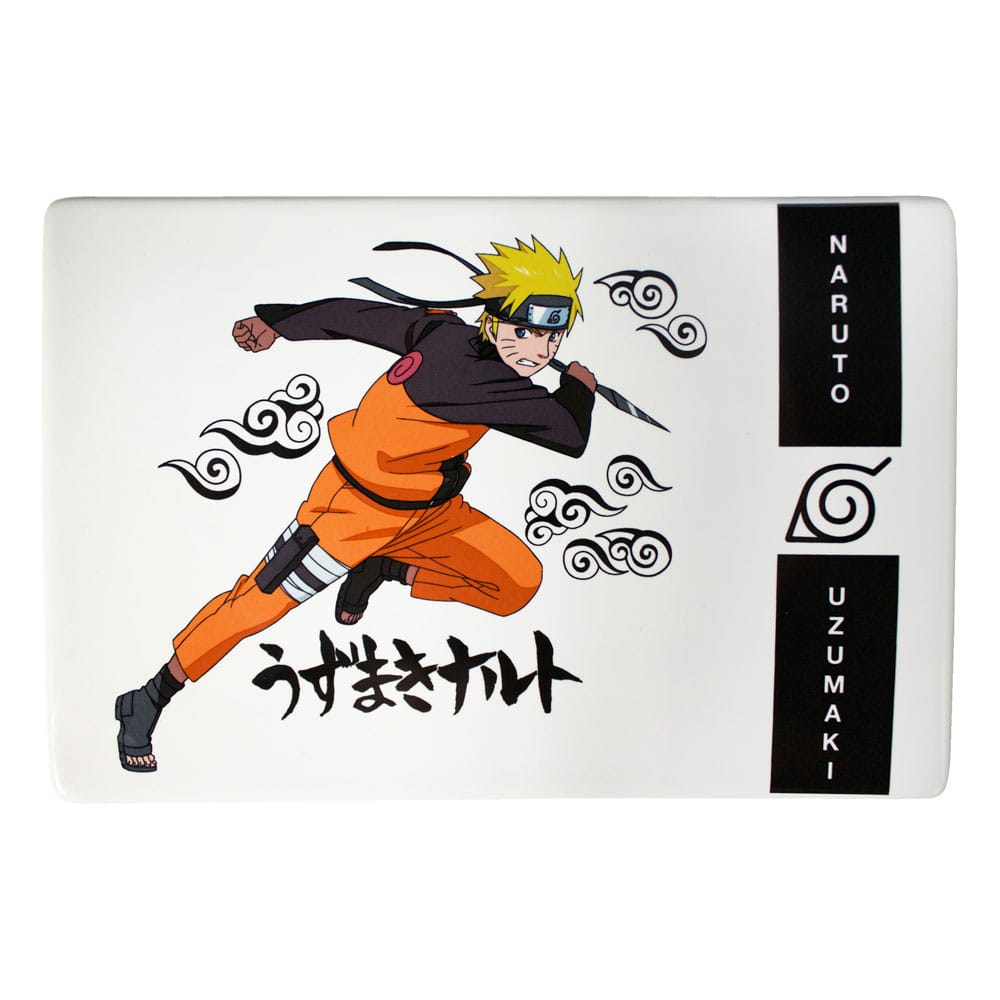 [PREORDER] Naruto Shippuden Ceramic Sushi Set with Chopsticks Naruto Uzumaki