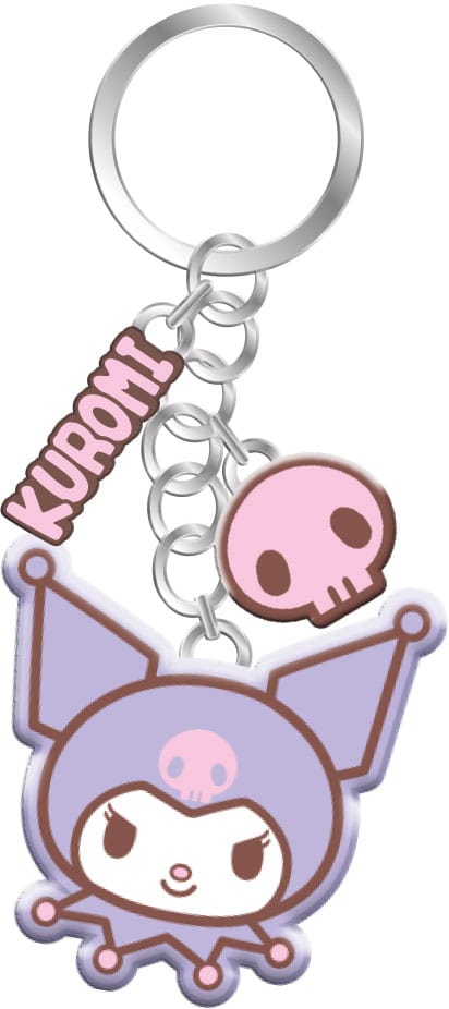 [PREORDER] Sanrio Metal Keychain Kuromi
