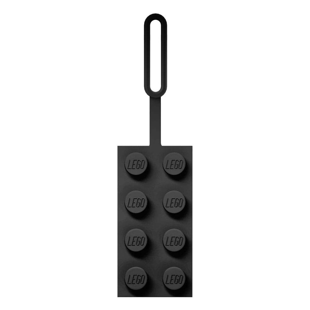 [PREORDER] LEGO Luggage tag Black 10 cm
