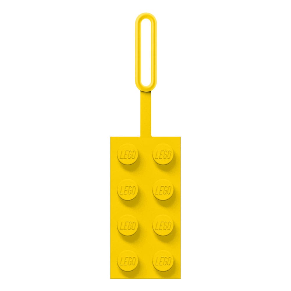 [PREORDER] LEGO Luggage tag Yellow 10 cm