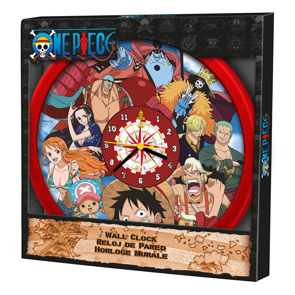 [PREORDER] ONE PIECE - Wall Clock 25x25cm