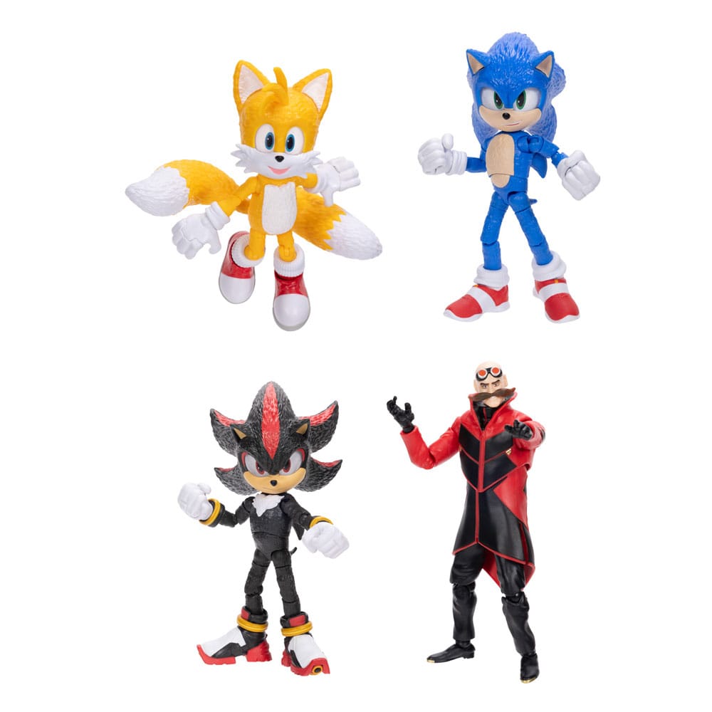 [PREORDER] Sonic - The Hedgehog 3 Mini Figures Wave 1 13 cm Assortment (6)