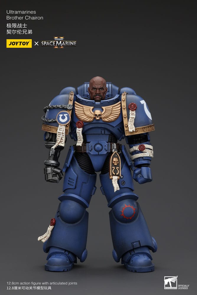 [PREORDER] Warhammer 40k Action Figure 1/18 Uitramarines Brother Chairon 13 cm