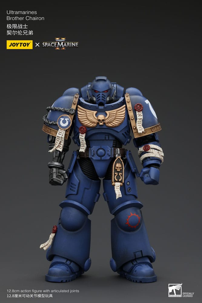 [PREORDER] Warhammer 40k Action Figure 1/18 Uitramarines Brother Chairon 13 cm
