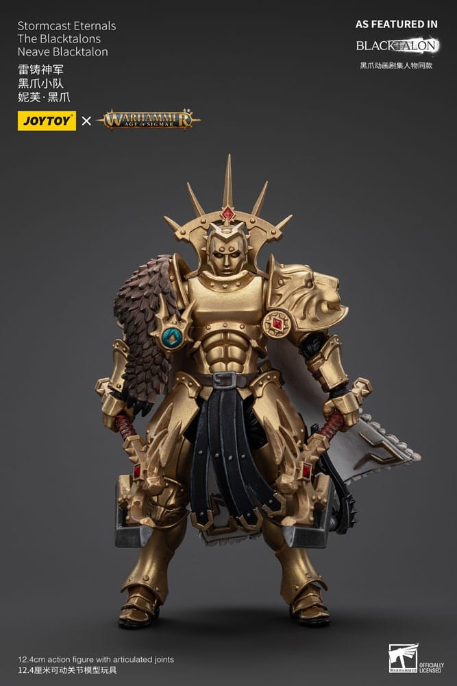 [PREORDER] Warhammer Age of Sigmar Actionfigur Stormcast Eternals The Blacktalons Neave Blacktalon 20 cm