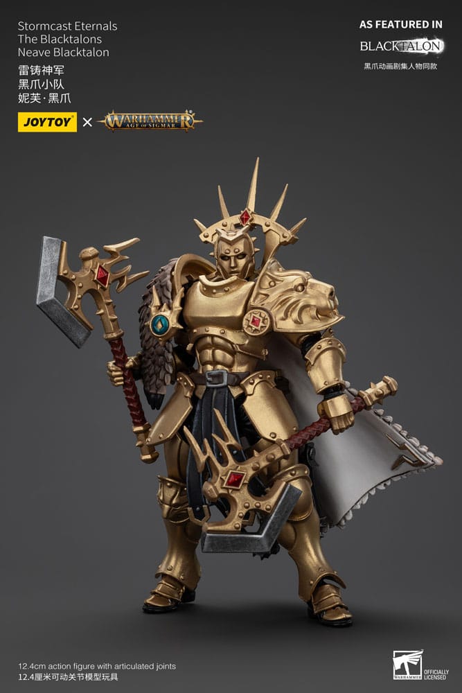 [PREORDER] Warhammer Age of Sigmar Actionfigur Stormcast Eternals The Blacktalons Neave Blacktalon 20 cm