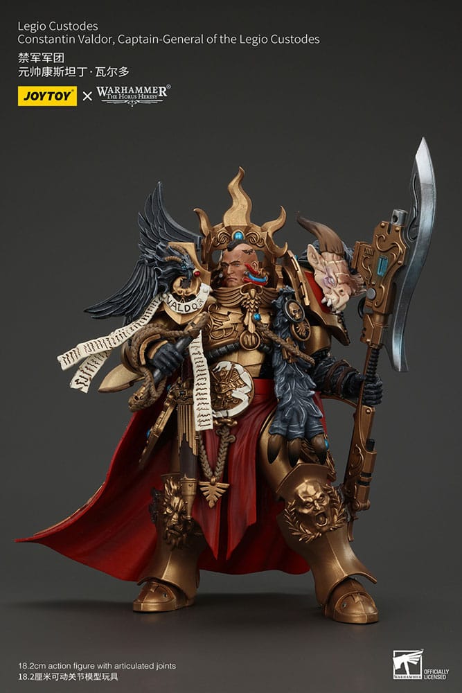 [PREORDER] Warhammer The Horus Heresy Actionfigur Legio Custodes Constantin Valdor Captain-General of the Legio Custodes 25 cm