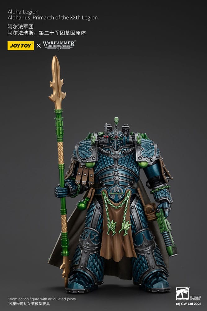 [PREORDER] Warhammer The Horus Heresy Action Figure Alpha Legion Alpharius, Primarch of the XXth Legion 25 cm
