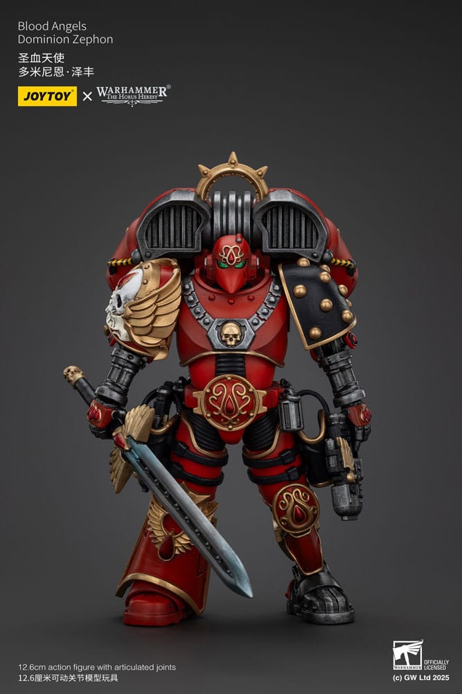 [PREORDER] Warhammer The Horus Heresy Action Figure Blood Angels Dominion Zephon 20 cm