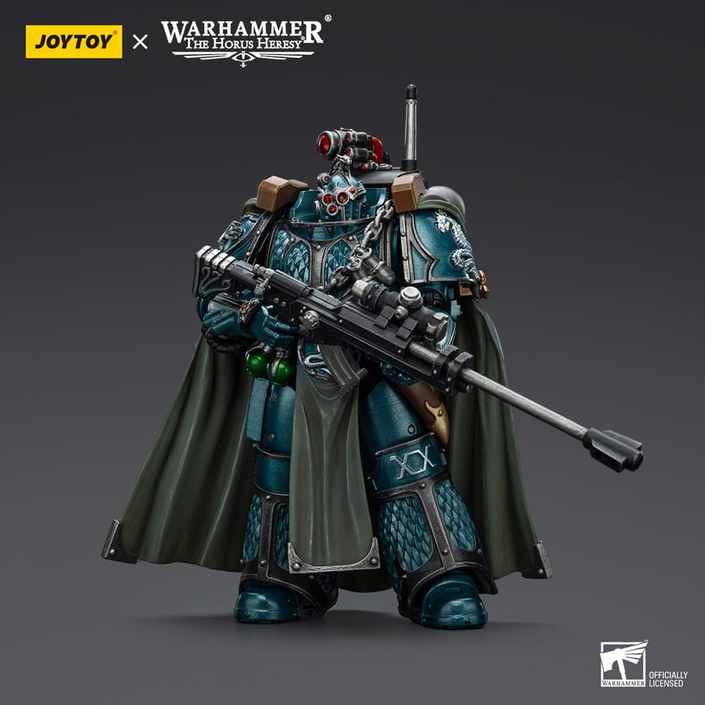 [PREORDER] Warhammer The Horus Heresy Action Figure Alpha Legion Exodus The One who is Many With Sniper Rifle And Power Dagger 20 cm