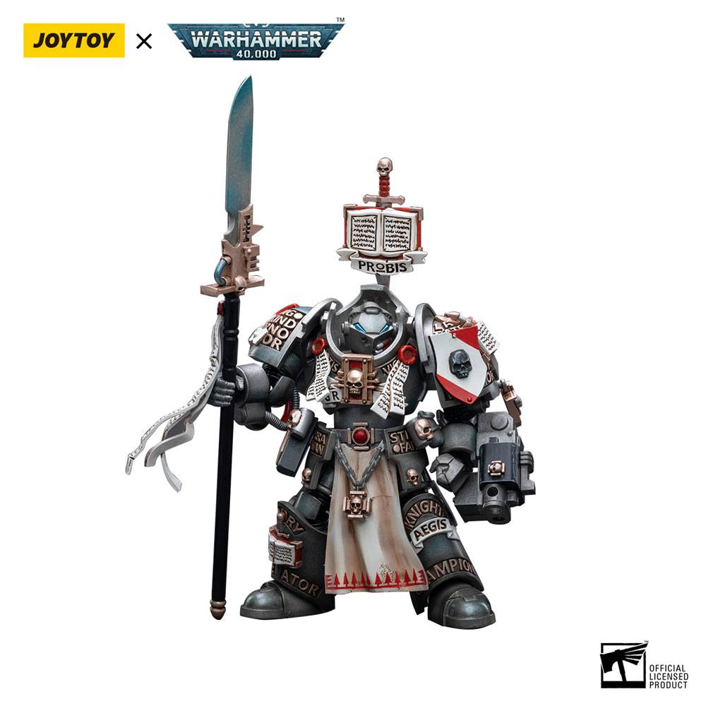 [PREORDER] Warhammer 40k Action Figure 1/18 Grey Knights Terminator Jaric Thule 13 cm