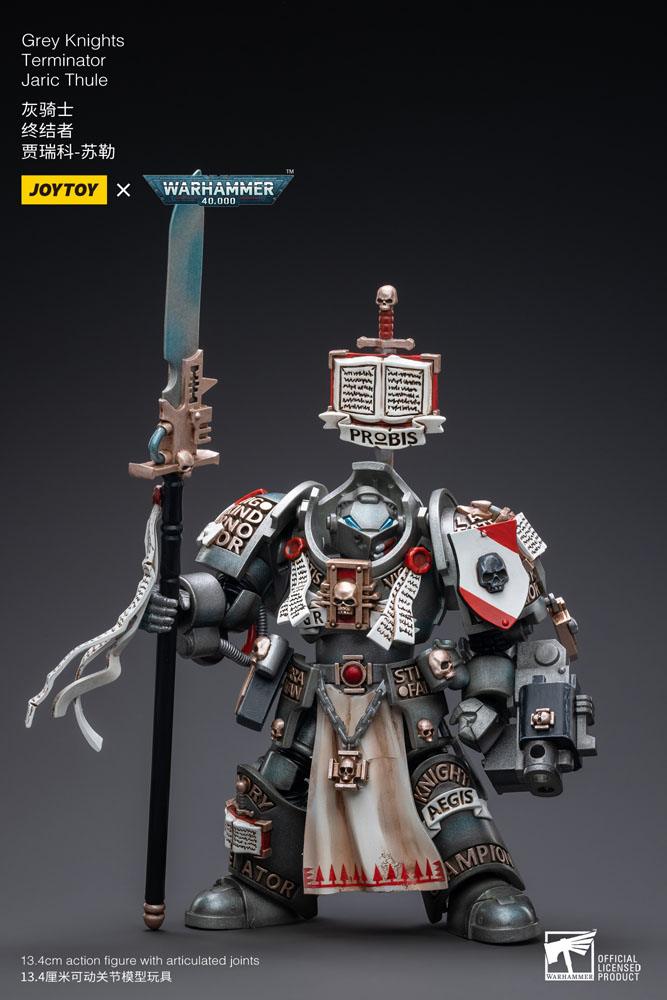 [PREORDER] Warhammer 40k Action Figure 1/18 Grey Knights Terminator Jaric Thule 13 cm