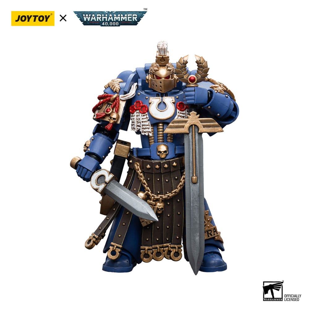[PREORDER] Warhammer 40k Action Figure 1/18 Ultramarines Honour Guard Chapter Champion 12 cm