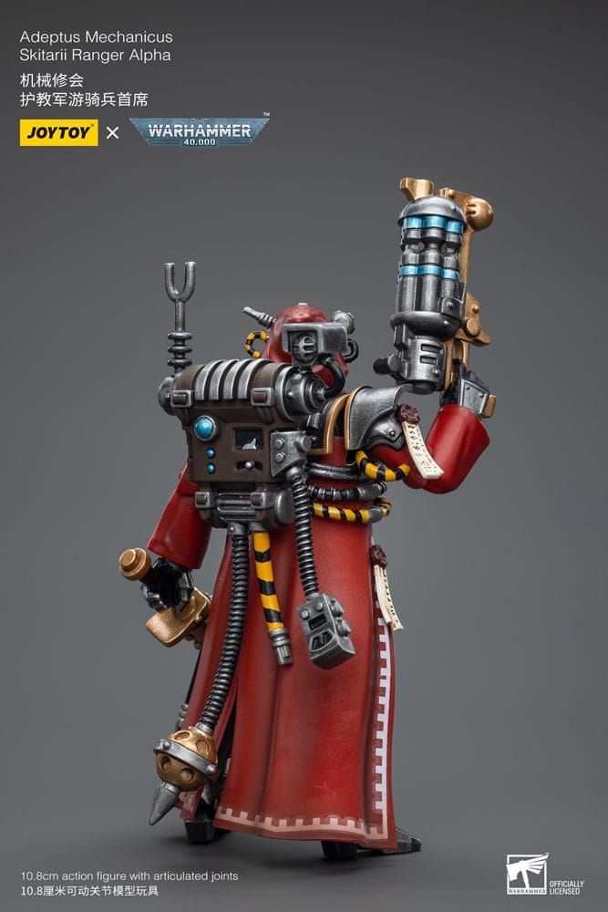 [PREORDER] Warhammer 40k Action Figure 1/18 Adeptus Mechanicus Skitarii Ranger Alpha