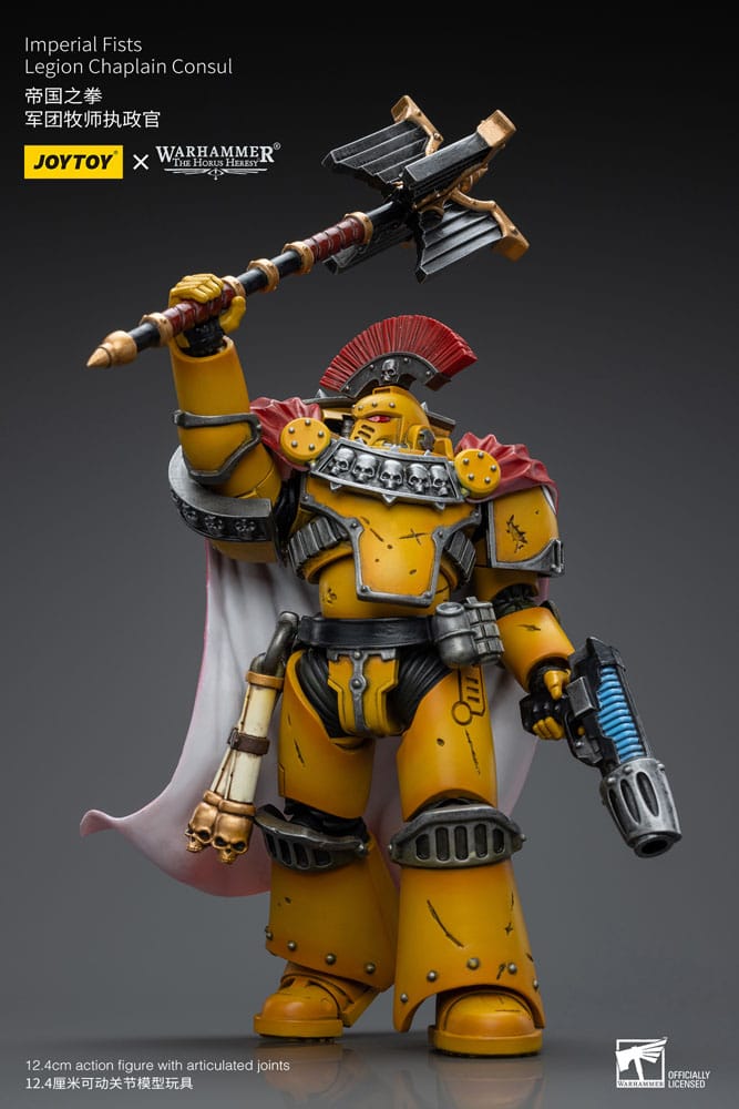 [PREORDER] Warhammer The Horus Heresy Action Figure 1/18 Imperial Fists Legion Chaplain Consul 12 cm