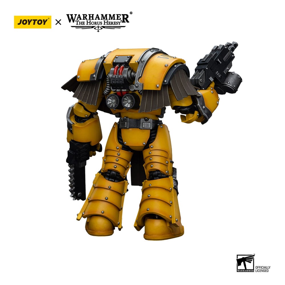 [PREORDER] Warhammer The Horus Heresy Action Figure 1/18 Imperial Fists Legion Cataphractii Terminator Squad Legion Cataphractii with Chainfist 12 cm