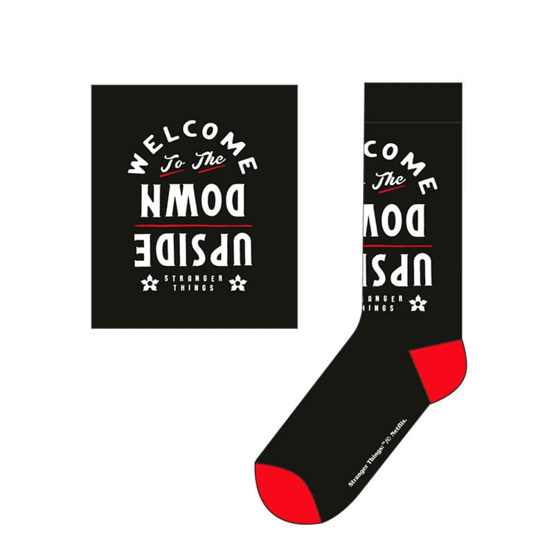 [PREORDER] Stranger Things Socks Upside Down Large