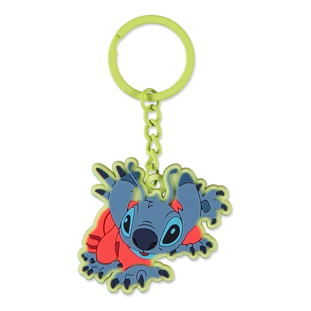 STITCH - Alien - Rubber Keychain