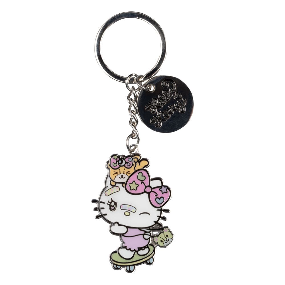 HELLO KITTY - Skateboard - Keyring