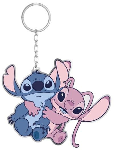[PREORDER] Lilo & Stitch Keychain Stitch & Angel