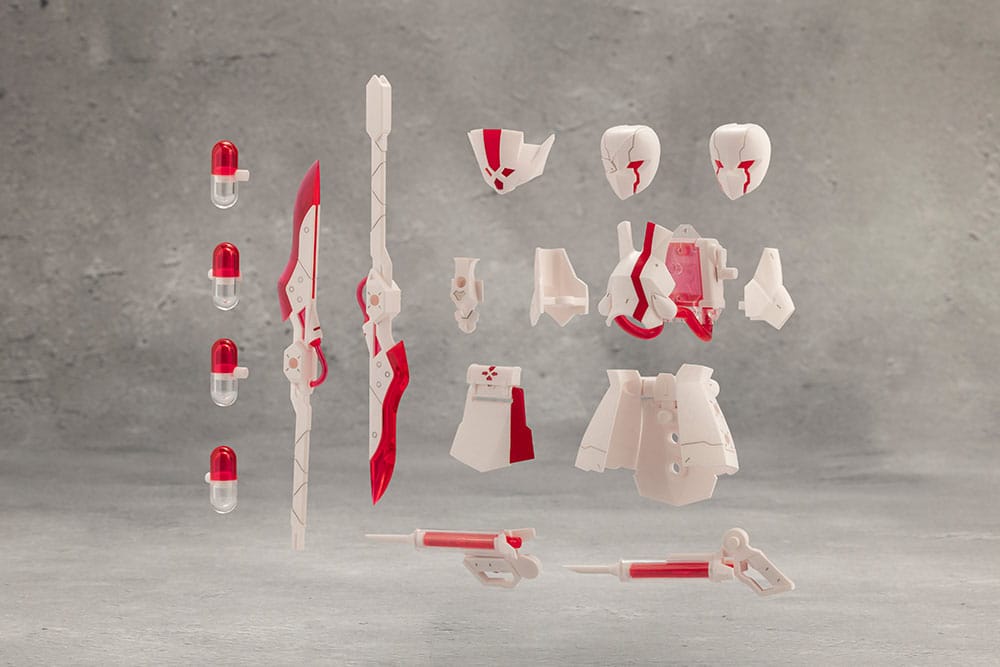 Model Kit Megalomaria Metamorphose Unit Exarmor White Nurse Kotobukiya 16 cm - Kotobukiya - Model kit