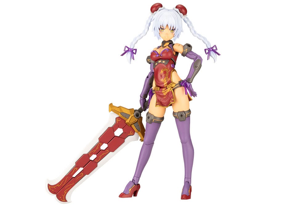[PREORDER] Frame Arms Girl Plastic Model Kit Hresvelgr=Rufus Qipao Ver. 17 cm