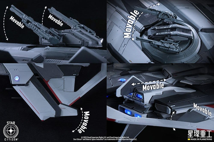 [PREORDINE] Star Citizen - Model Kit 1/100 Anvil F8C Lightning Pre-Assemblato 25 cm - Kotobukiya - Model kit