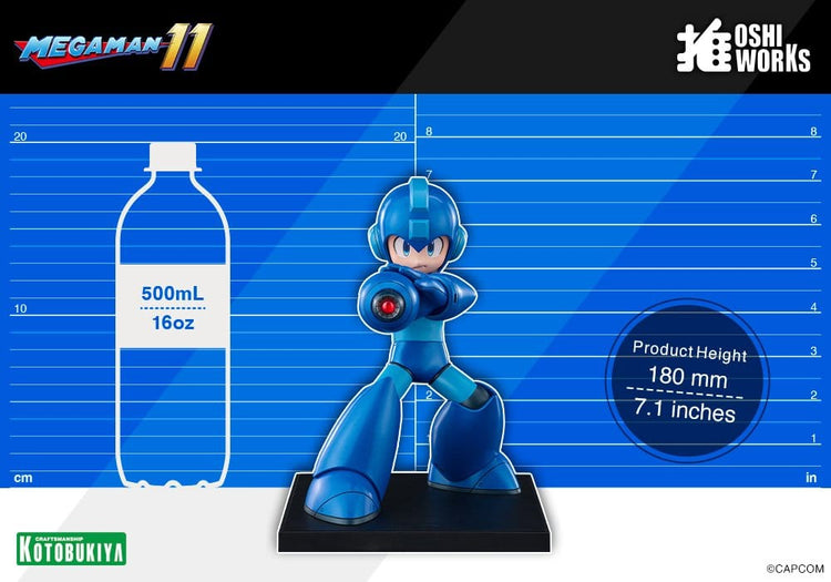 [PREORDINE] Action Figure Mega Man Oshi Works Kotobukiya 18 cm - Kotobukiya - Statue